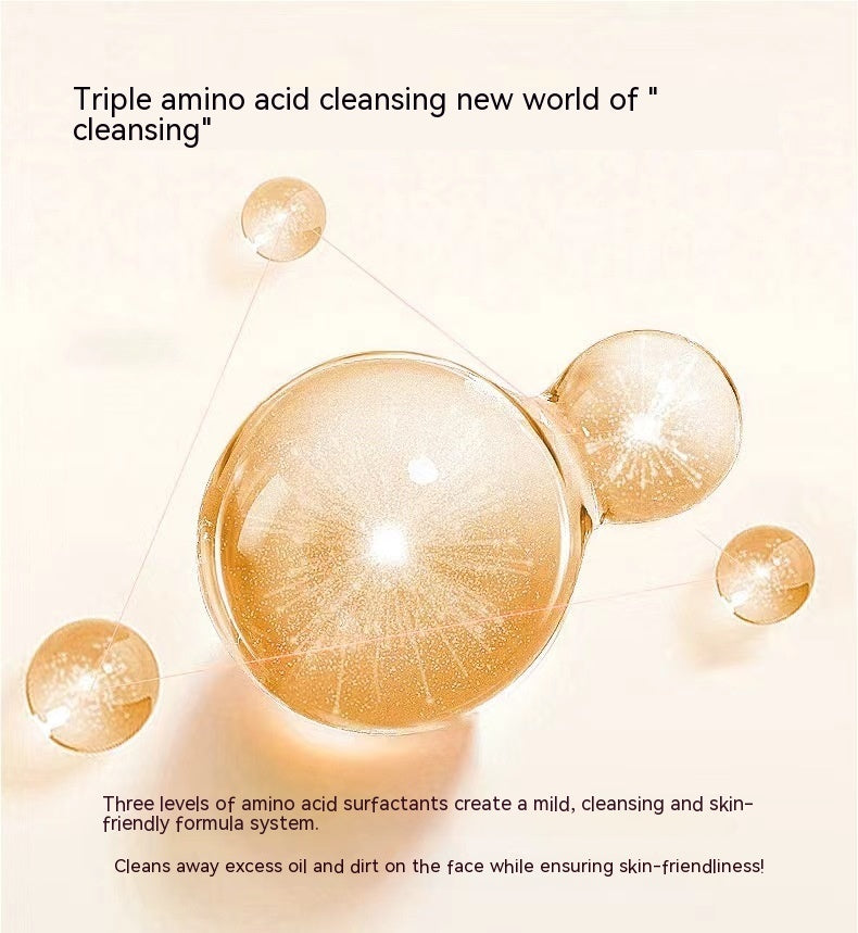 K-Camellia Amino Acid Oil Control Deep Cleansing Moisturizing Facial Cleanser Improve Pores Mild