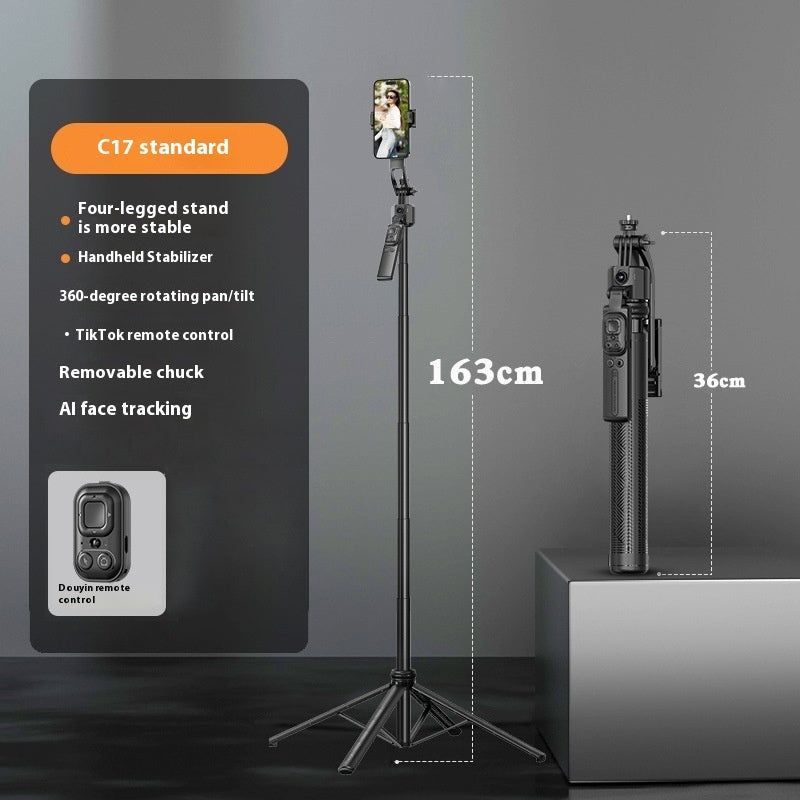 Mobile PTZ Automatic Follow-up Artifact Desktop Live Stream Bracket Face Follow Stabilizer Tripod