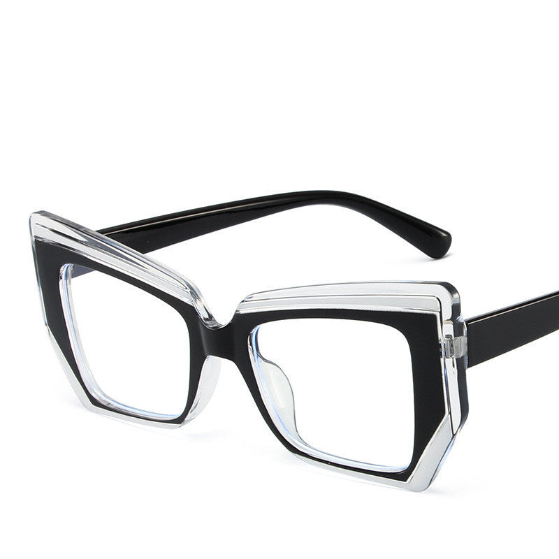 Retro Contrast Color Anti-blue Light Glasses