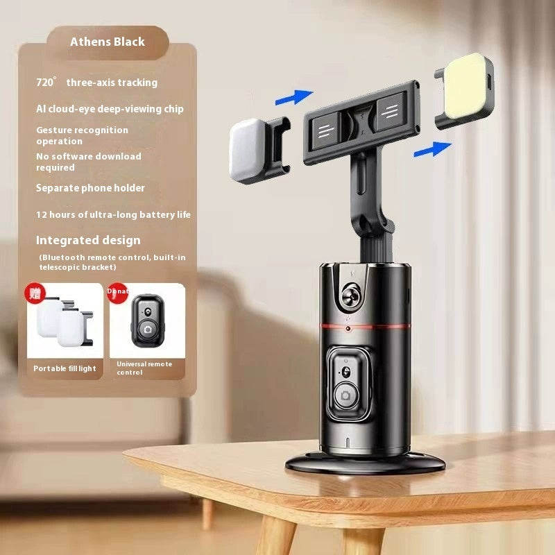 Mobile PTZ Automatic Follow-up Artifact Desktop Live Stream Bracket Face Follow Stabilizer Tripod