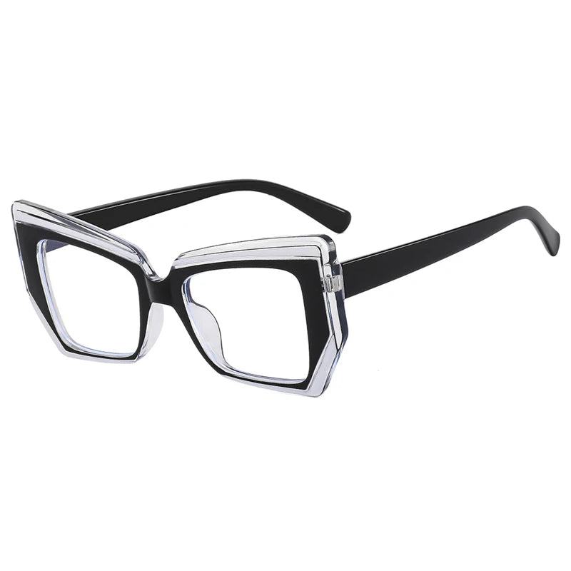 Stylish Polygonal Eyeglass Frames