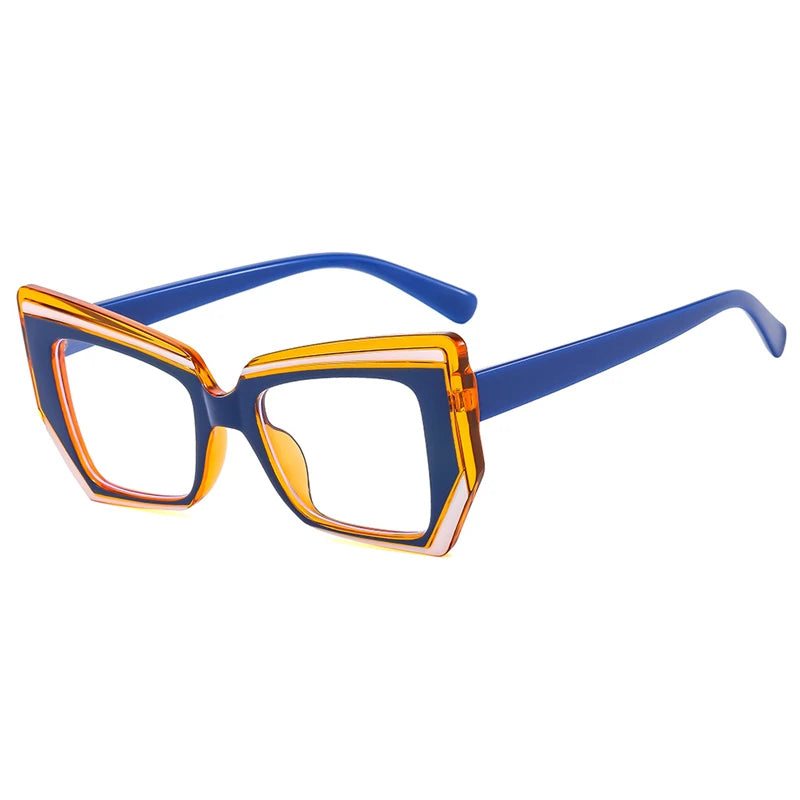 Stylish Polygonal Eyeglass Frames