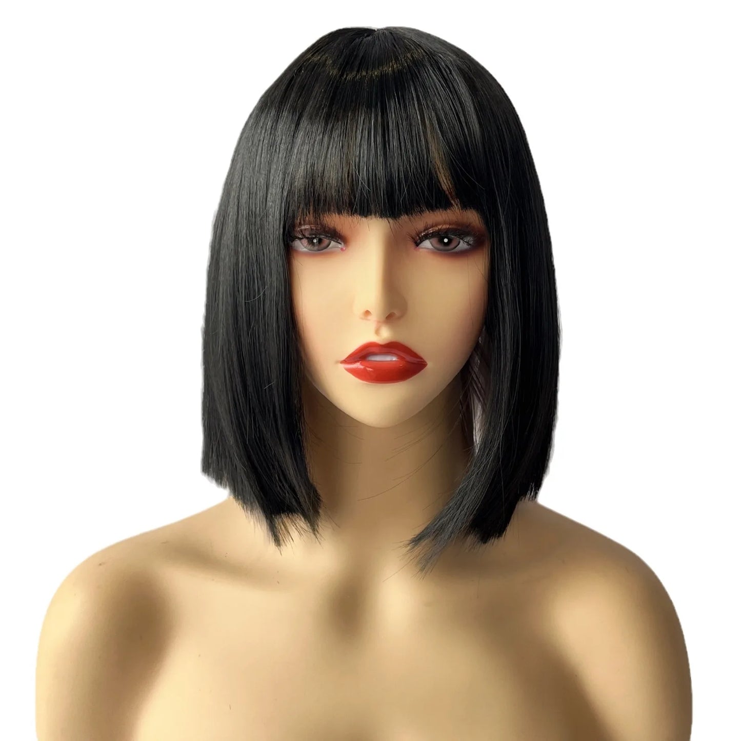 Synthetic Black Gradient Wig