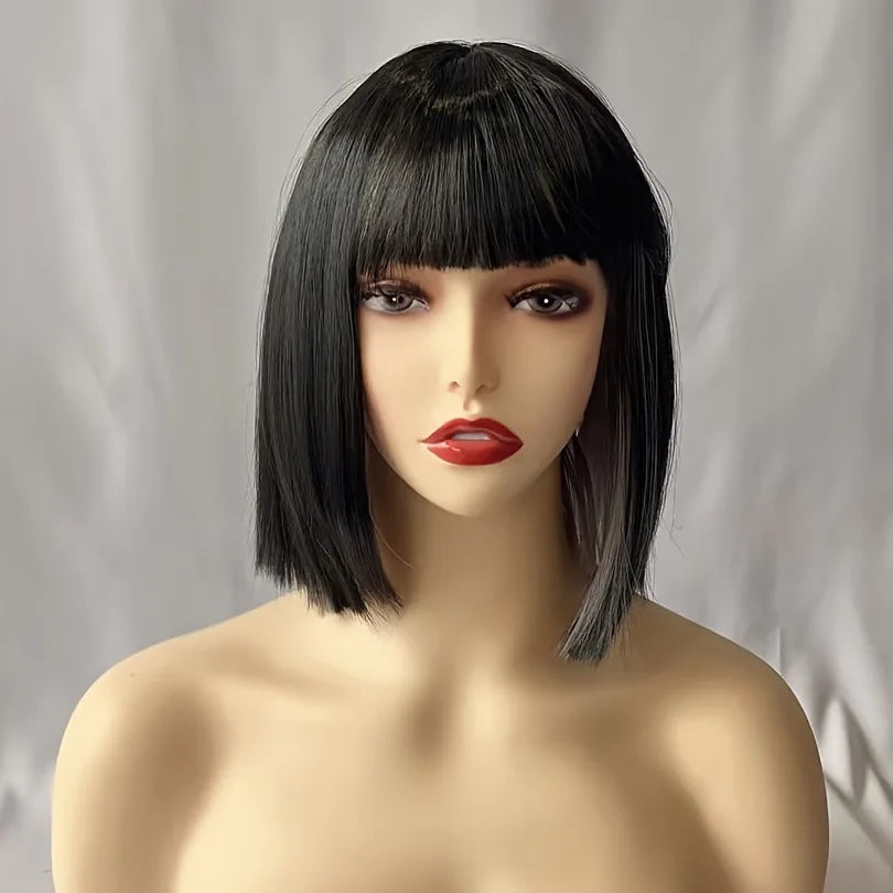 Synthetic Black Gradient Wig