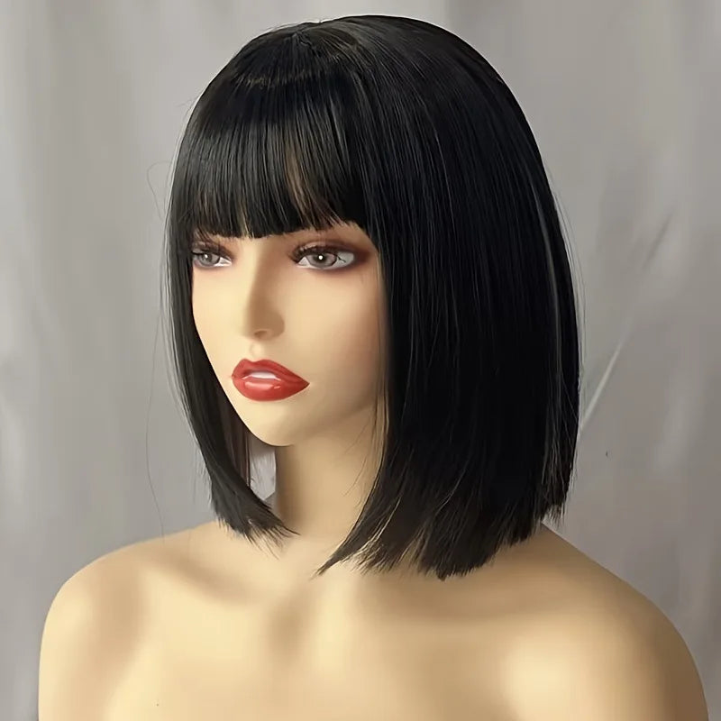 Synthetic Black Gradient Wig