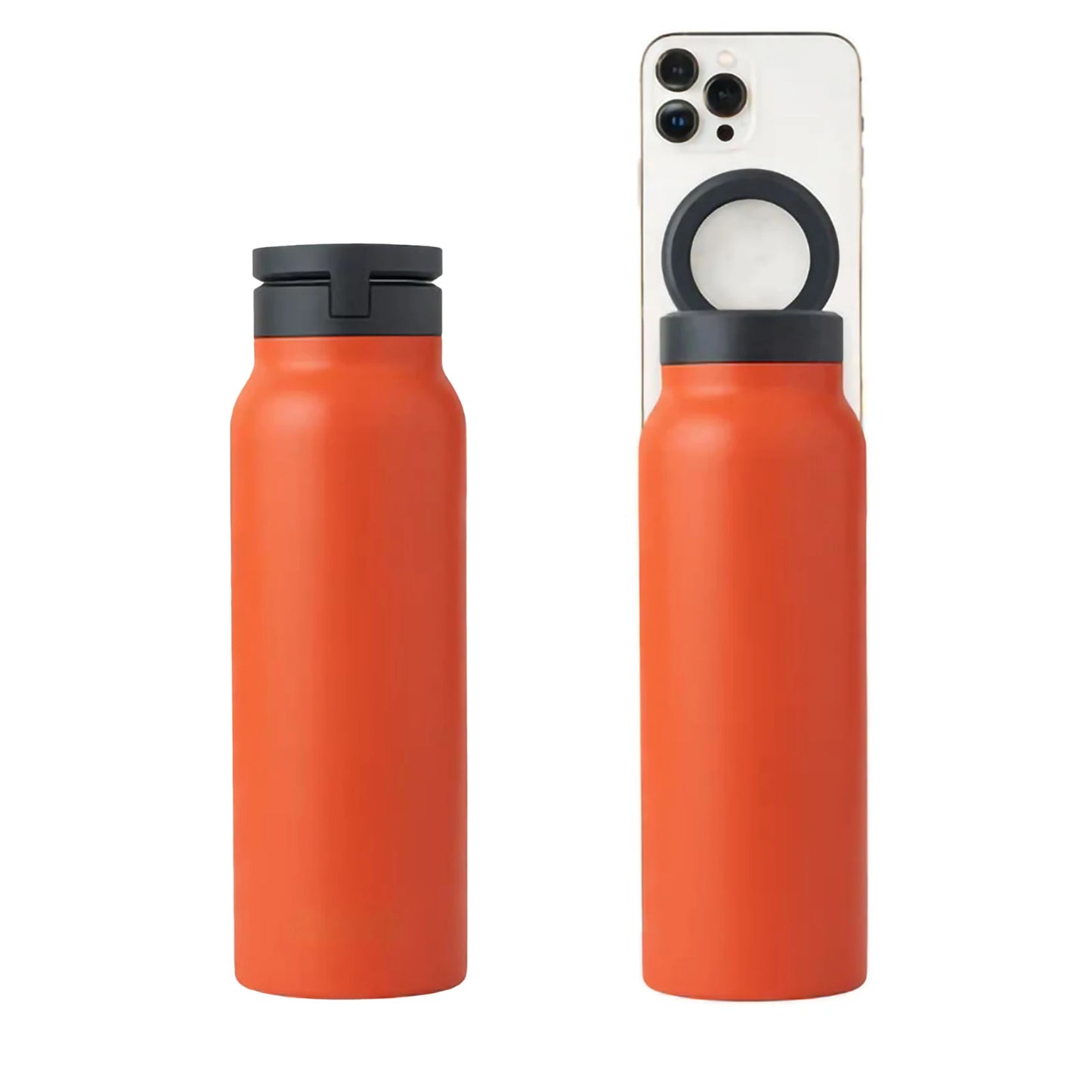 Insulated Water Bottle with Phone Mount