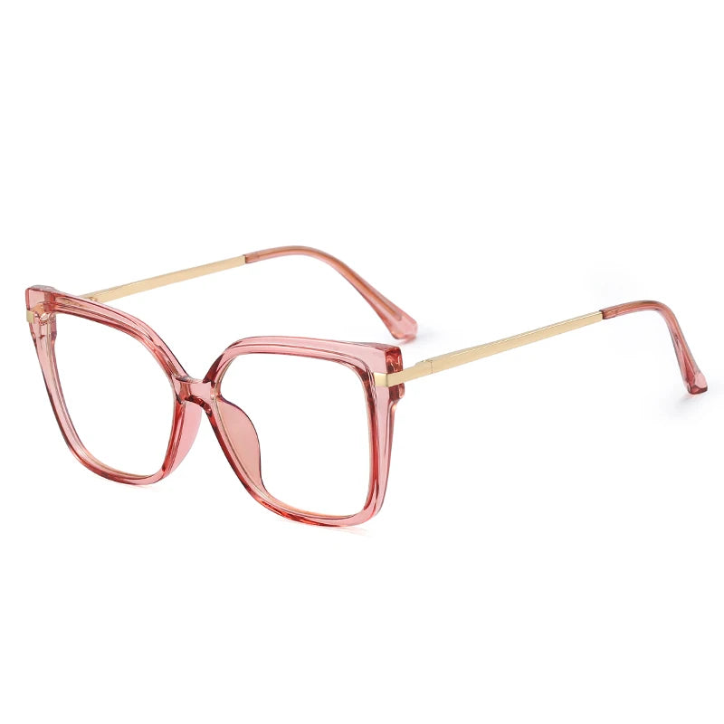 Square Frame Blue Blockers