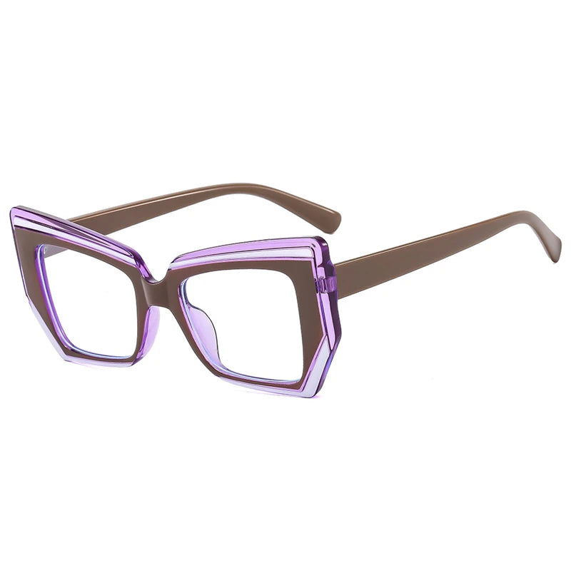 Stylish Polygonal Eyeglass Frames