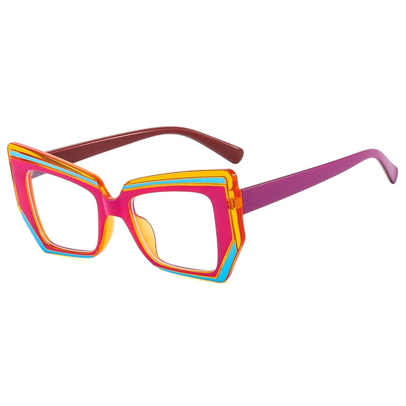 Stylish Polygonal Eyeglass Frames