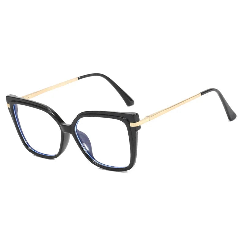 Square Frame Blue Blockers