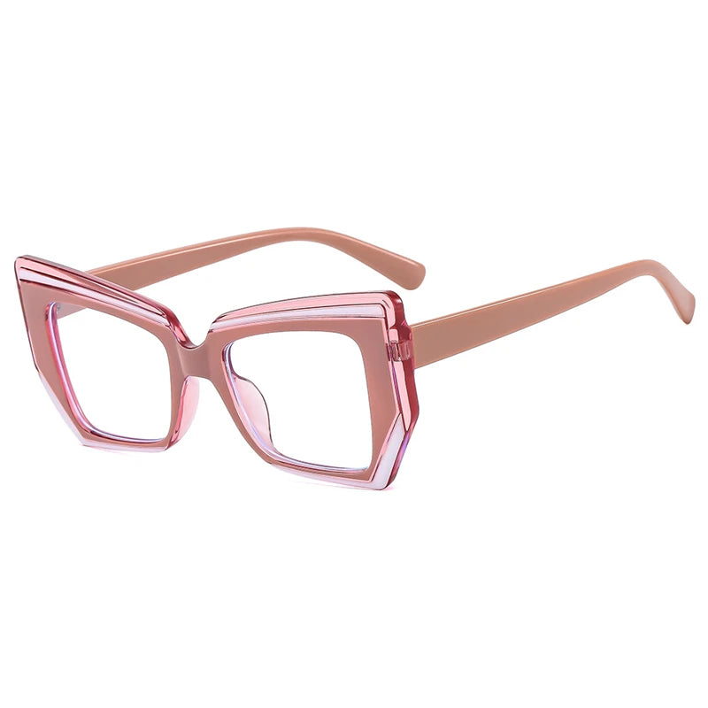 Stylish Polygonal Eyeglass Frames