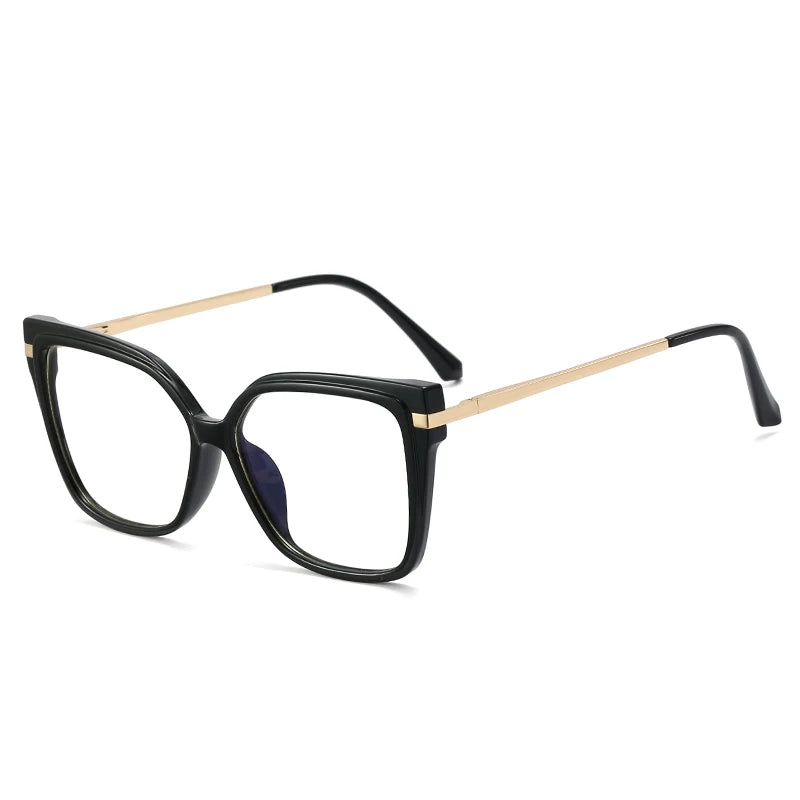 Square Frame Blue Blockers