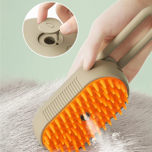 3-in-1 Steamy Pet Brush